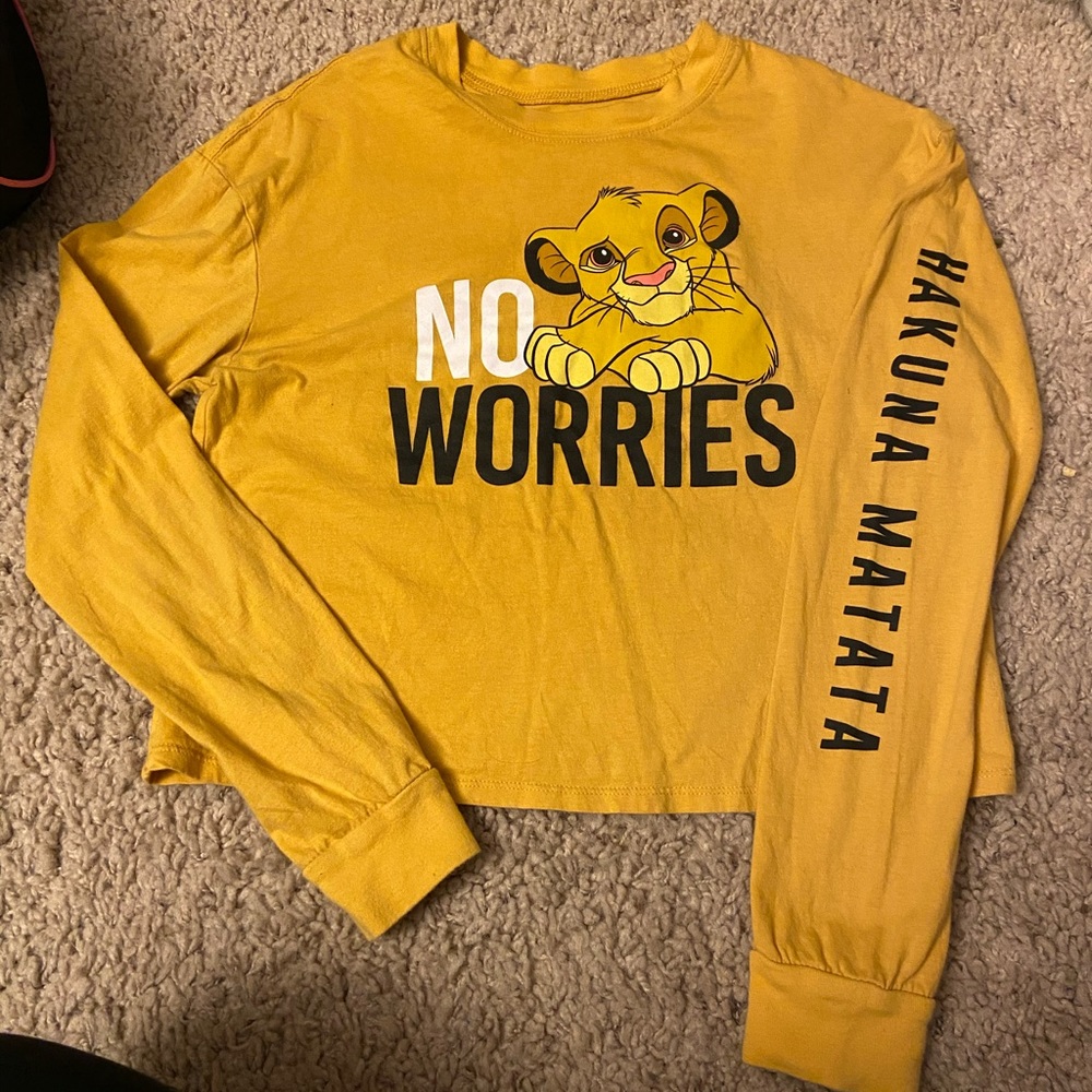 Disney long sleeve tshirt